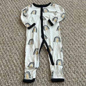Kyte Baby Rainbow Button Romper